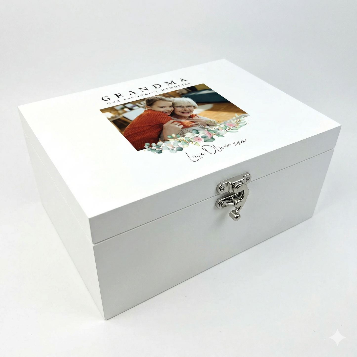 Photo Keepsake Memory Box