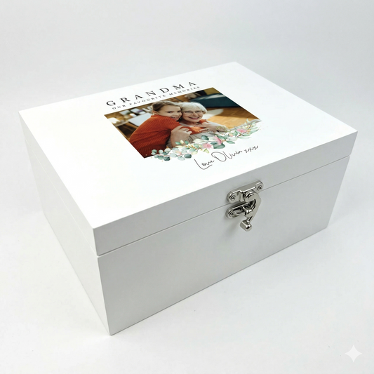 Photo Keepsake Memory Box